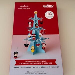 Hallmark Disney Mickey & Friends Ornament Set with Tree